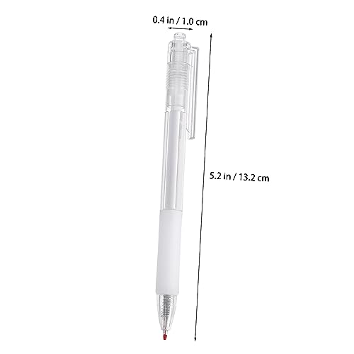 Set de 12 bolígrafos gel transparentes Homoyoyo marrón miniatura 5