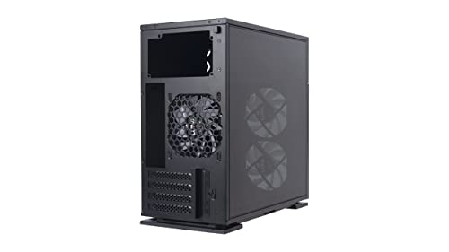 Gabinete para PC InWin 327 Micro ATX para juegos con 3 ventiladores ARGB Luna AL120 miniatura 5