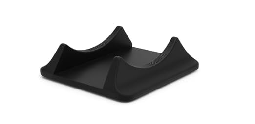 Image of Stand for Mac mini M4, Sleek Portable Desk Hub, Studio Case Cover, Black, Compatible with Mac mini M4 and Pro Accessories