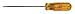 Xcelite Chrome Vanadium Steel Screwdriver - Slotted Tip - 3/8 in Tip Size - 8 in 12 1/2 in Length - R388 [PRICE is per EACH]