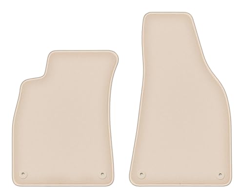 Tapis de sol Audi A4 B7 velours Fortuna beige pour le confort de votre cabriolet 2006-2008