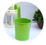 UBERSWEET Green10 Colors Metal Iron Flower Pot Tub Hanging BALC