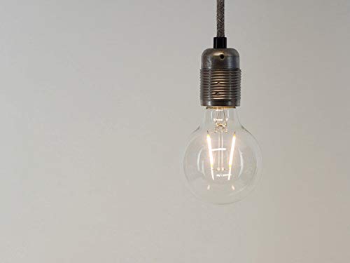 Bombillas de filamento industrial vintage Edison de bayoneta E27 ES (10 unidades), P - G80 Led 2w, B22 BAYONET CAP