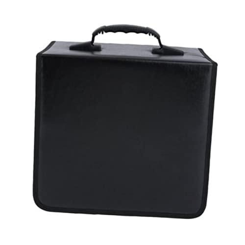 ABOOFAN Wallet Organizer Storage Albums Case Holder Organiser CD Bags Disc Carrying Carrier Media Black