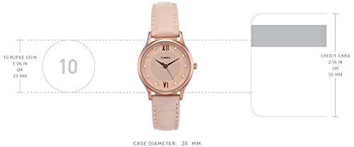 Timex Analog Rose Gold Dial Women's Watch-TW00ZR270E - Image 3