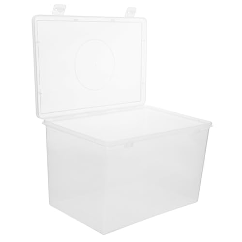 TOPBATHY Caja de Almacenamiento de Pan Transparente para Refrigerador Contenedor Hermético para Pan Organizador para Encimera de Cocina y Visibilidad Clara