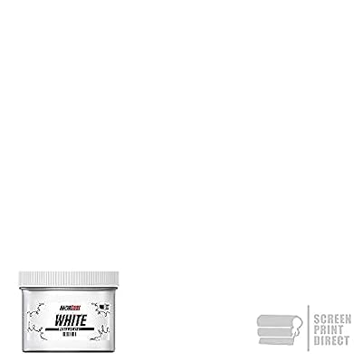 Rapid Cure Black and White Plastisol Ink for Screen Printing Fabric (Bundle) - Low Temperature Curing Screen Printing Ink by Screen Print Direct - Printmaking Ink for Silk Fabric - (Pint - 16 oz.)