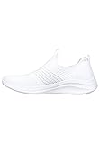 Luftgekühltes MF Skechers Damen Ultra Flex 3.0 Classy Charm Sneaker, White Knit/Trim, 40 EU
