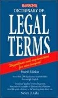 Dictionary of Legal Terms