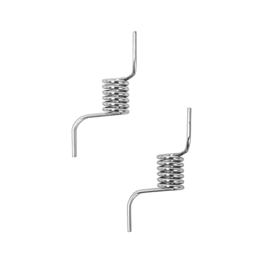 Walmine 2PCS MHY62044106 French Door Spring Refrigerator Divider Door Spring Replacement for LG,Replace 2676261 MHY62044104