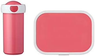Mepal - Lunch Set Campus - Lunch Set For Children with School Beaker & Lunch Box - Lunch Set for School or On The Go - Dishwasher Safe & BPA-free - 300 ml + 750 ml - Turquoise.