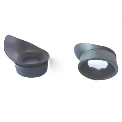 ラボ用顕微鏡アクセサリー 2 個さまざまな生物実体顕微鏡望遠鏡単眼双眼鏡アイシールドカップ(E)