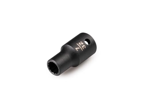 Image of TEKTON 1 /4 Inch Drive x 7 /32 Inch Shallow 12-Point Impact Socket | SID02205