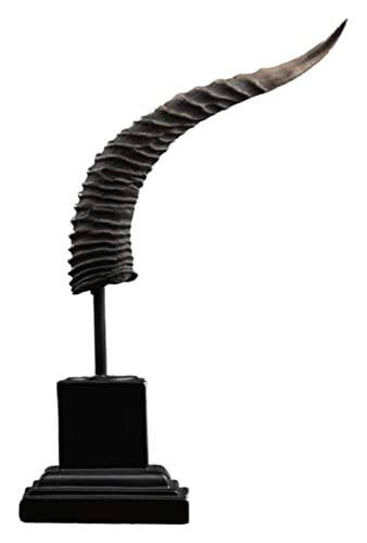 Statue de corne de bœuf en résine RLKHXBS pour un salon élégant