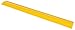 Vestil LHCR-72-Y Aluminum Hose/Cable Bridge, 72", Yellow