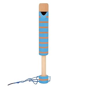 MILISTEN Pull-push houten fluitje kinderen wind instrument speelgoed kinderen muzikaal speelgoed