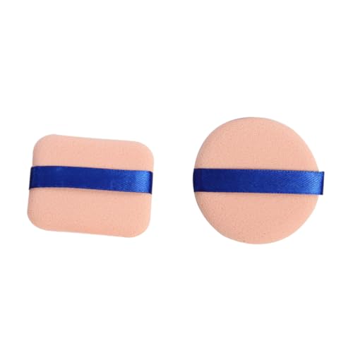 SHERCHPRY 10PCS Dual Use Makeup Powder Puff Foundation Sponges for Loose Powder Includes Square and Round for Application and Easy Cleaning