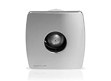 AMARYLLIS Bathroom Exhaust Fan Phi(I)-5, 5 Inches, SS Finish, Grey