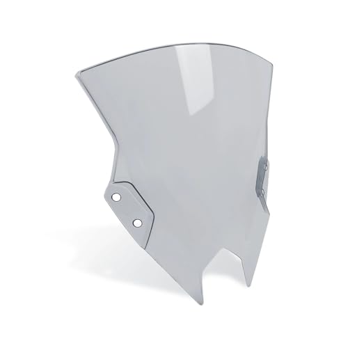 �J���T�L�ɑΉ��A�j���W���ɑΉ��A500 SE NINJA500 2024-2026 �t�����g�K���X �_�u���o�u�� �t�����g�K���X �o�C�U�[ �J�o�[ �I�[�g�o�C �E�B���h �f�B�t���N�^�[(Light Smoke)