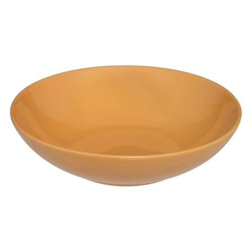 Secret de Gourmet - Lot de 6 Assiettes Creuses Colorama 20cm Jaune
