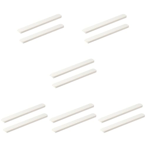 YARNOW 12 Pcs Drawer Slides Self Adhesive Slide Rails for Bins 10.4 Inch Length