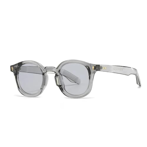 Lunettes de soleil rondes anti-éblouissement UV400 pour yeux sensibles