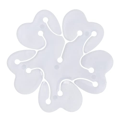 PANGBOER 100pcs Balloon Clips Balloon Flower Clip Reusable Balloon Clips for Decorating Tool for Birthday Wedding Party