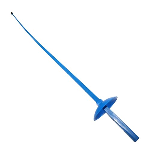 Luwecf Set de Entrenamiento de Esgrima para Niños, Kit Completo con Sonido Realista, Azul