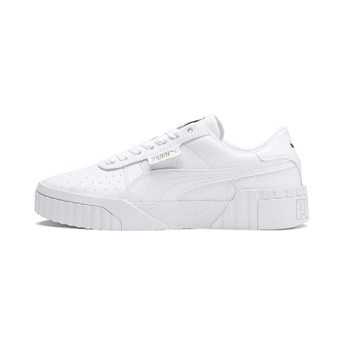 Puma Kobiety Cali Wn'S Sneakersy, Puma White-Puma White, 38 EU