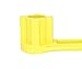JSP Manufacturing 1 Pack Gas and Bung Wrench Non Sparking Solid Drum Bung Nut Wrench (Yellow)
