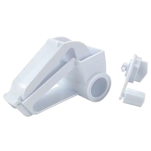 Rallador manual con 2 tambores de acero inoxidable miniatura 7