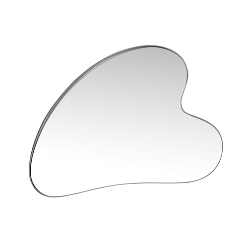 Stainless Steel Sha for Effective Face Lifting and Skin Tightening Enhancement Metal Guasha Scraper for Women Men