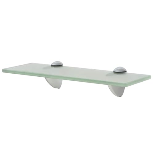vidaXL Mensola Galleggiante in Vetro 30x20 cm Ripiano Muro Espositore Scaffale