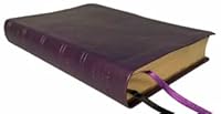NASB Large Print Compact Bible, Purple, Leathertex, 2020 text 1581351852 Book Cover