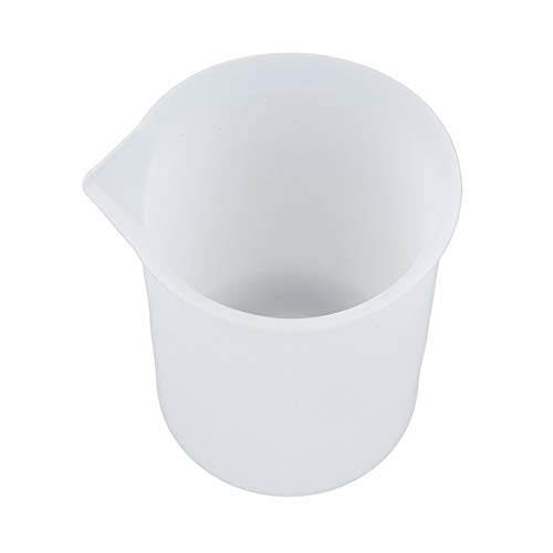 3 Silicone Measuring Cups For Resin 100Ml,Nonstick Silicone Mixing Cups/Diy Glue Tools Epoxy Resin Cups Reusable Precise Scale Resin Mixing Cups For Casting Molds, Slime, Art, Waxing #TOP5