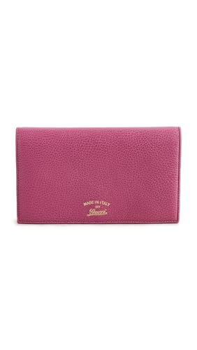 Shopbop Archive Women's Pre-Loved Gucci Pink Swing Continental Wallet on Strap, Pink, One Size - Main Image