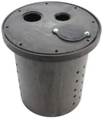 Crawl Space Perforated Basin & Cover, 16-1/2" x 15"