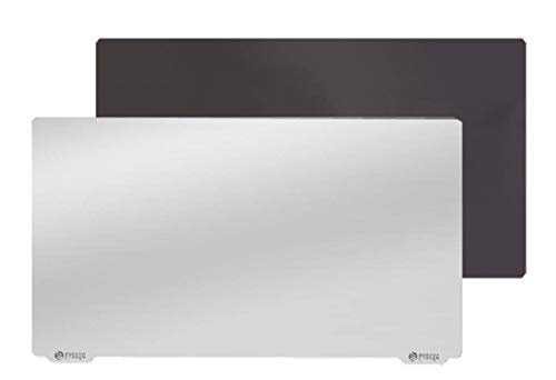 CHPOWER Resin Build Plate+Magnetic Sheet, Resin Magnetic Flexible Steel Plate Flex Bed for ANYCUBIC Photon, Photon S, Photon Mono, Photon Mono SE, Qidi Shadow 5.5S SLA 3D Printer-135X80mm