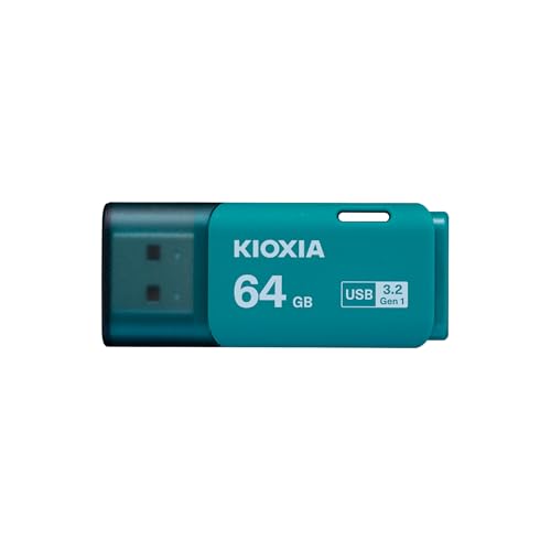 KIOXIA TransMemory U301 USB Flash Drive 64GB, Black, LU301L064GG4