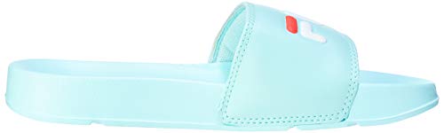 Fila Drifter Basic, Ojotas Feminino, Azul (Azul Claro/Branco/Rosa), 35