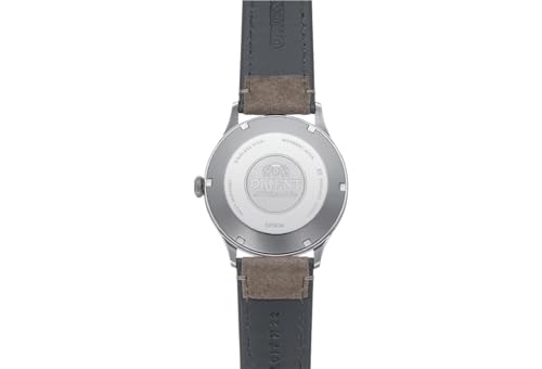 ORIENT 'Bambino Version 4' Japanese Automatic/Hand Winding Stainless Steel and Leather Dress Watch