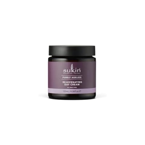 Sukin Purely Ageless Rejuventating Day Cream 120ml - with Vitamin E; cruelty free & vegan friendly - to naturally plump, firm & hydrate skin, whilst softens & soothes dry skin Cover