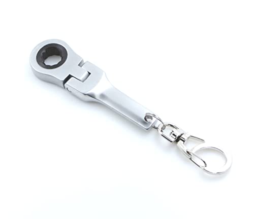Gt//Rotors 10Mm Ratchet Wrench Keychain Key Ring (Free Bonus: Toy Spanner Keychain) #TOP2
