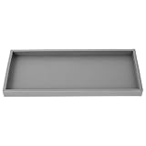 Beaupretty シリコン製多機能収納トレー 大容量滑り止め付き 化粧台用バニティトレイ バスルームキッチンリビング対応 小物整理に