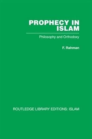 Prophecy in Islam Prophecy in Islam book cover