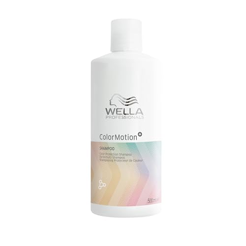 Wella Professionals ColorMotion+ Color Protection Shampoo - Strength & Protect Shampoo for Colour Treated & Dyed Hair - Up to 8 Weeks Hair Colour Protection 500ml