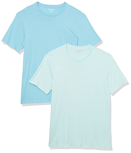 Image of Amazon Essentials Men's Short-Sleeve Crewneck T-Shirt, Pack of 2