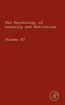 The Psychology of Learning and Motivation: 57 book cover