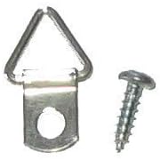200 1-1/16" Triangle Picture Hangers with Screws