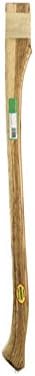 Link Handles By Seymour 100-19 64709 36" Single Bit Hickory Curved Grip Axe Replacement Handle